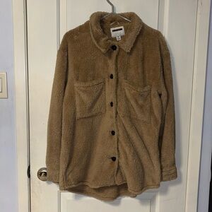 BNWOT Noisy May Teddy Bear Shacket